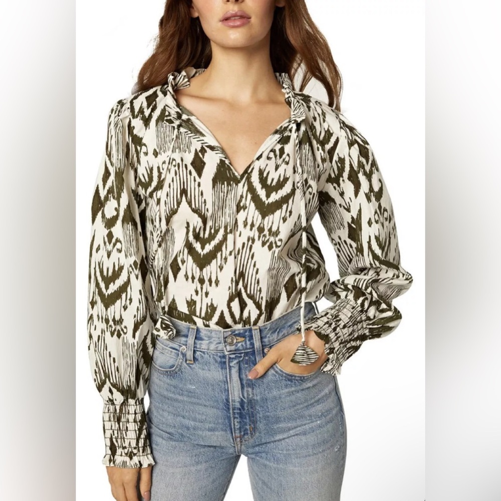NWT Misa Los Angeles Merida Blouse Size XS